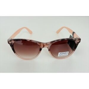NWT Jones‎ New York Pink Tortoiseshell Sunglasses Frames Academia Soft Glam Chic
